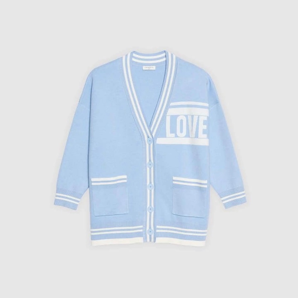 SANDRO PARIS LOVE CARDIGAN